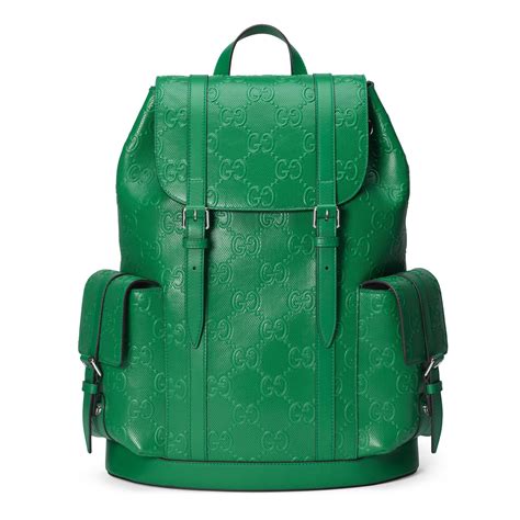 green gucci backpack